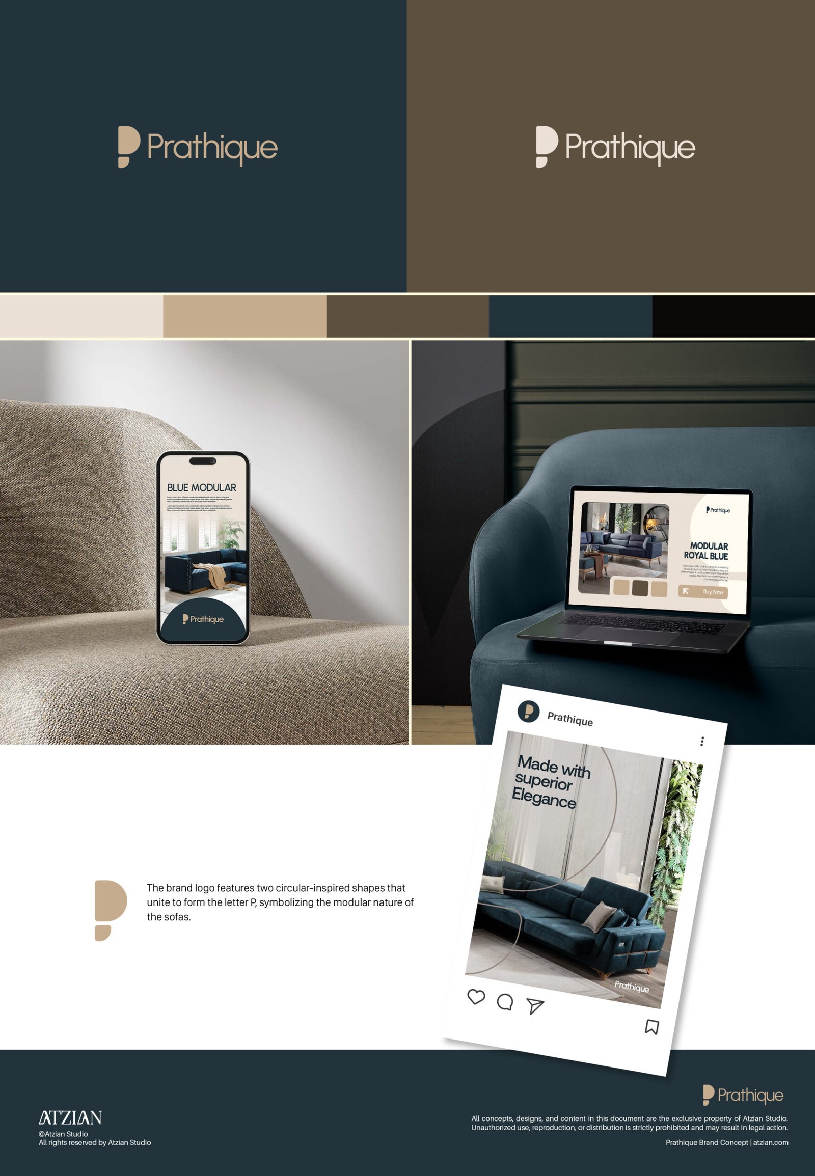 Pratique Logo Concept