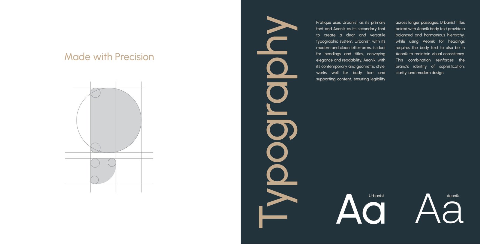 Pratique brand presentation page 3