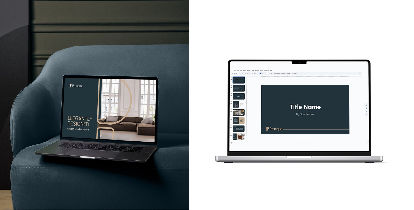 Pratique brand presentation page 10